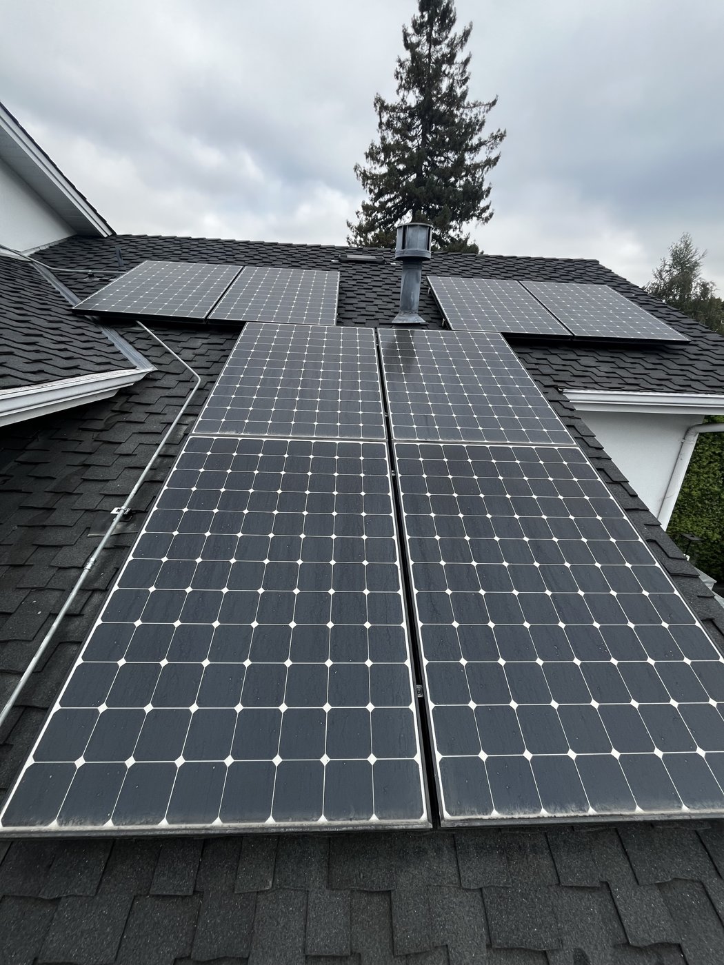 Placas solares antes