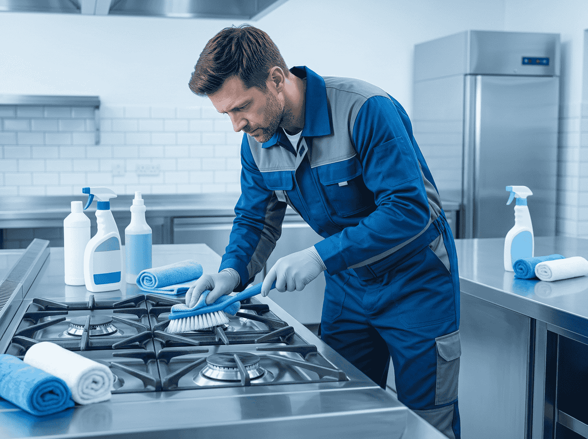 Spotless kitchen move out cleaning result San Jose
