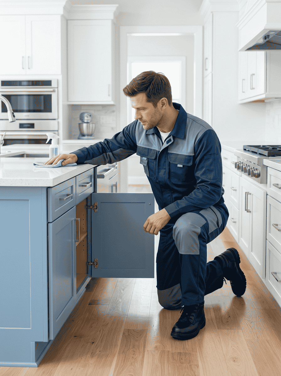 Detailed move out kitchen and interior cleaning in San Jose CA