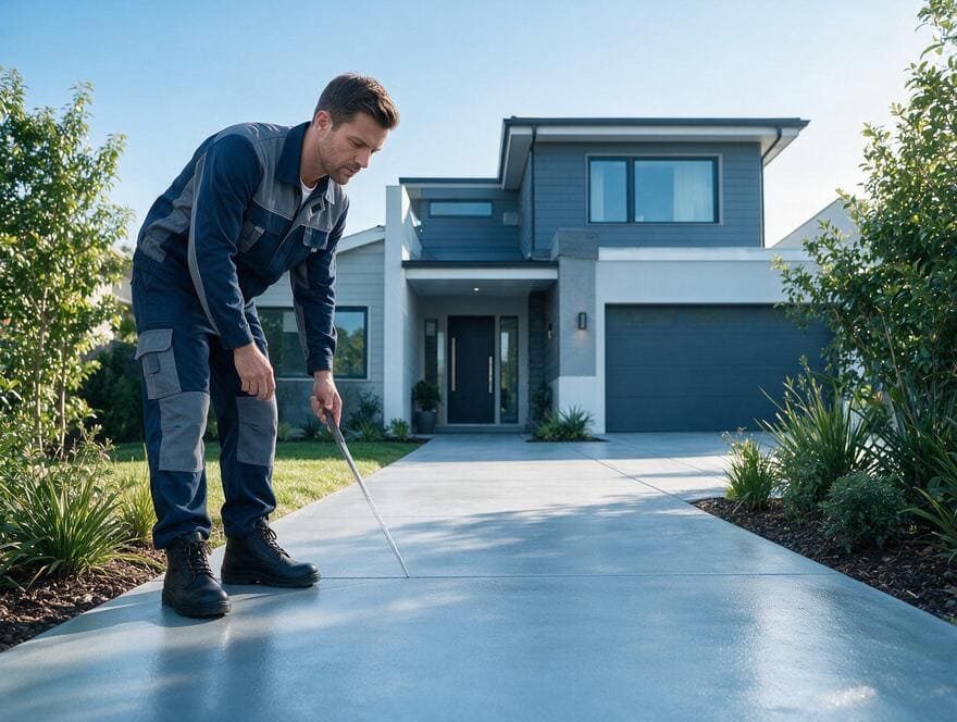 Clean and sealed walkway entrance in San Jose
